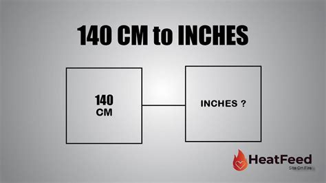 140 Centimeters Is How Many Inches