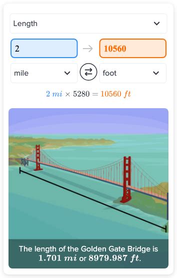 2 Miles Is How Many Feet