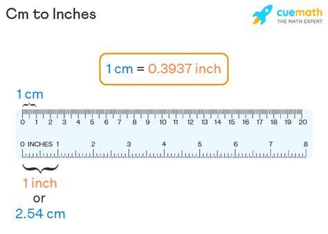 31 Cm Equals How Many Inches