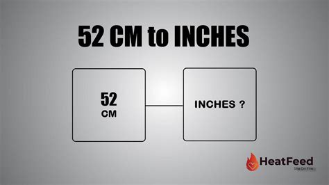 52 Cm Is How Many Inches