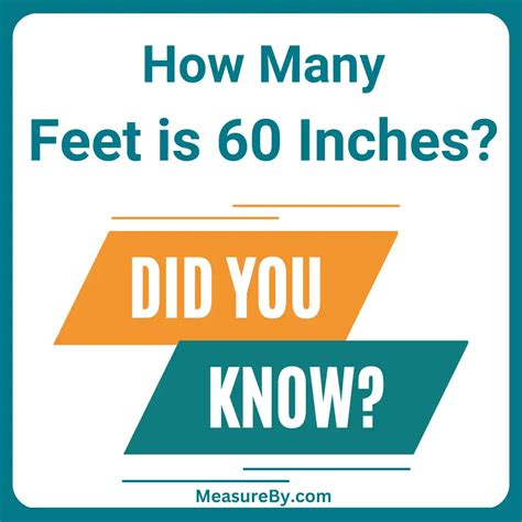 60 In Is How Many Feet