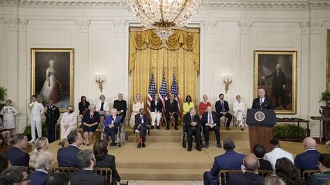 Biden Awards Hillary Clinton Medal Of Freedom