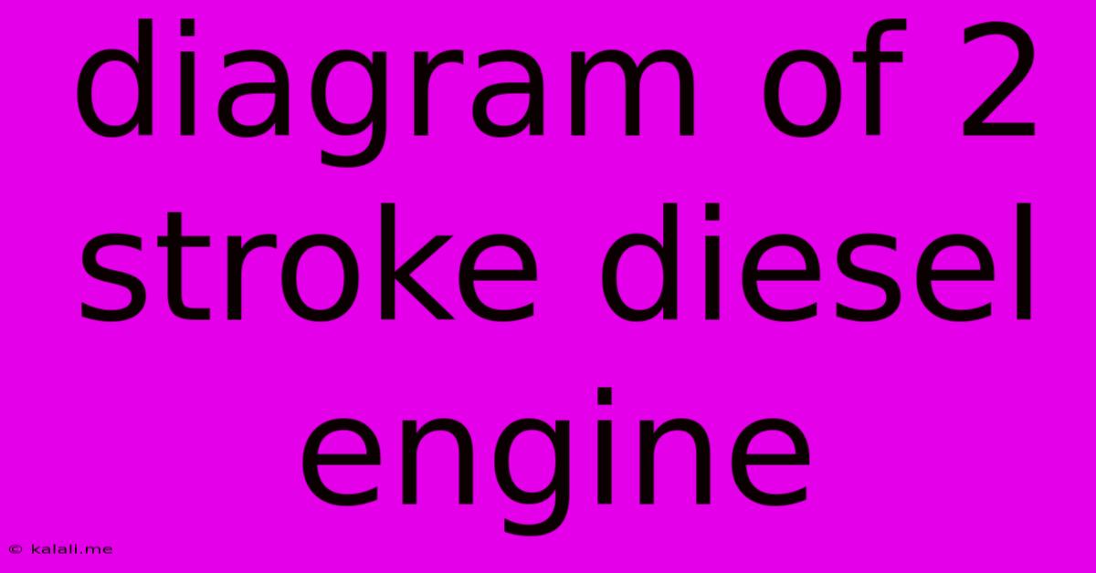 Diagram Of 2 Stroke Diesel Engine