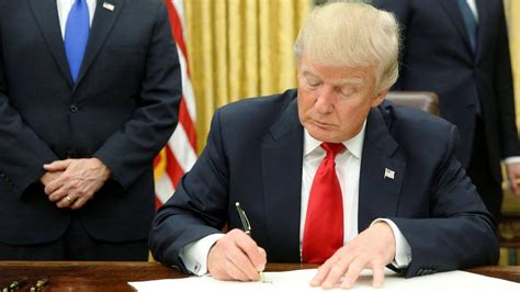 Follow Trump's Order Signing Live