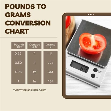 How Many Grams In Half Pound