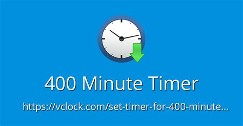 How Many Hours Is 400 Minutes