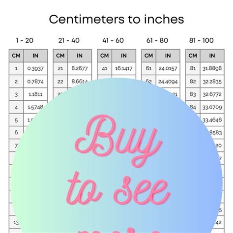 How Many Inches Are In 100 Cm