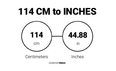 How Many Inches Is 114 Cm