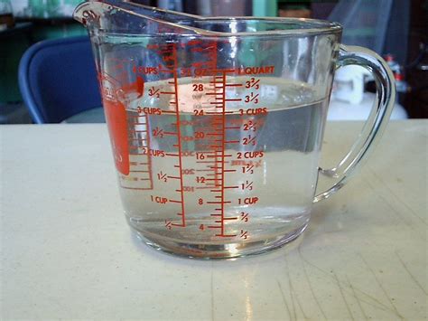 How Much Is 1 1/3 Cup Of Water