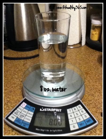 How Much Is 8 Ounces Of Water