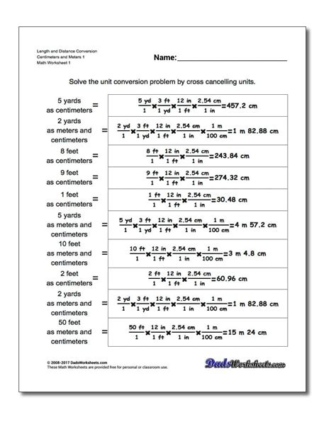 How To Solve Metric And Customary Units Problems