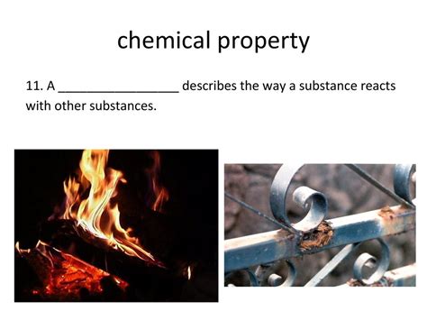 Is Reacts With Air A Physical Or Chemical Property