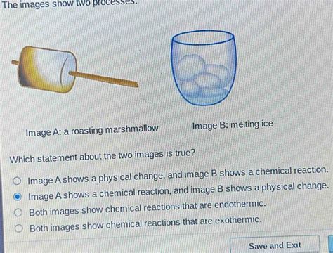 Is Roasting A Marshmallow A Chemical Change