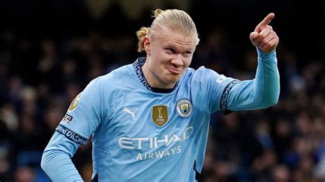 Man City 4-1 West Ham: Haaland Double