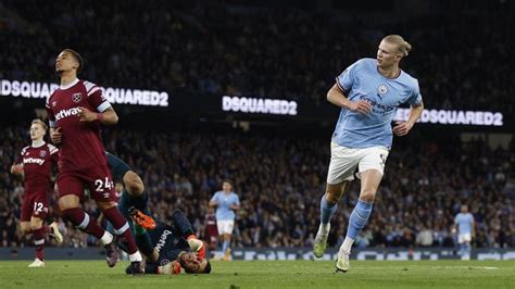 Man City Rout West Ham 4-1: Haaland Stars