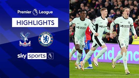 Palace Grabs Point: Late Goal Vs Chelsea