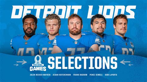 Pro Bowl 2025: Lions' Seven Players