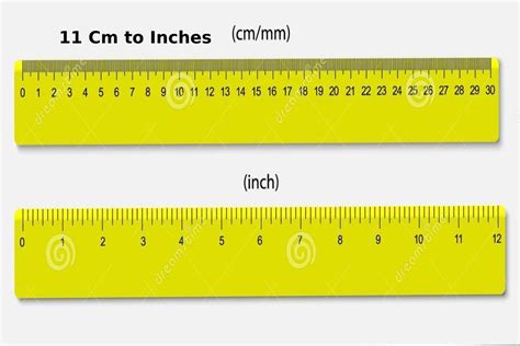 What Is 11 Cm In Inches