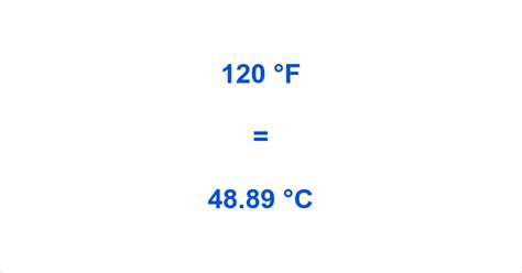 What Is 120 Celsius In Fahrenheit