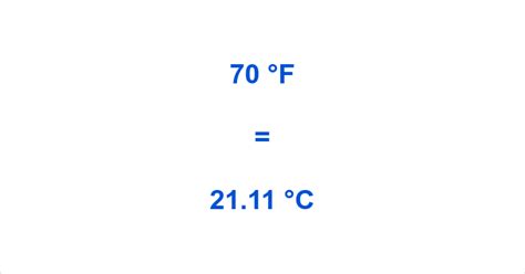 What Is 70 Celsius In Fahrenheit