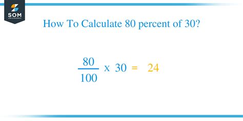 What Is 80 Percent Of 30