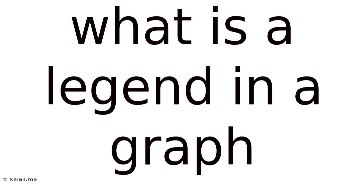 What Is A Legend In A Graph