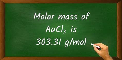 What Is The Molar Mass Of Aucl3