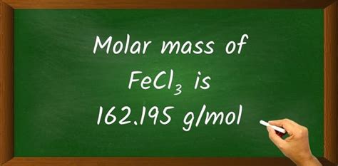 What Is The Molar Mass Of Fecl3