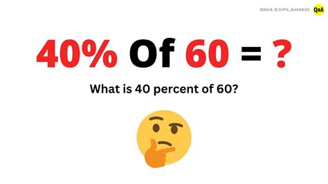 What Percent Is 40 Of 60