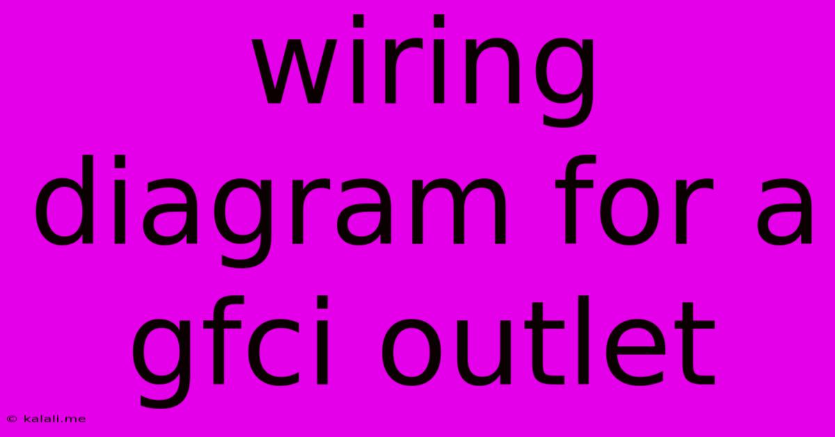 Wiring Diagram For A Gfci Outlet
